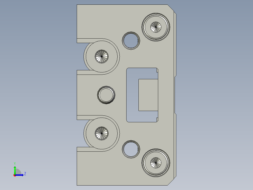 气缸HLQ8X30S_0_+__左视图