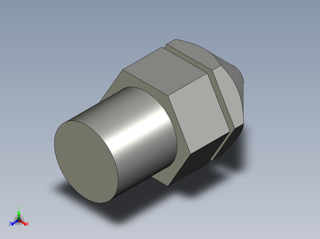 窄角射流喷嘴2分-15-304-博利喷雾-Z002主视图