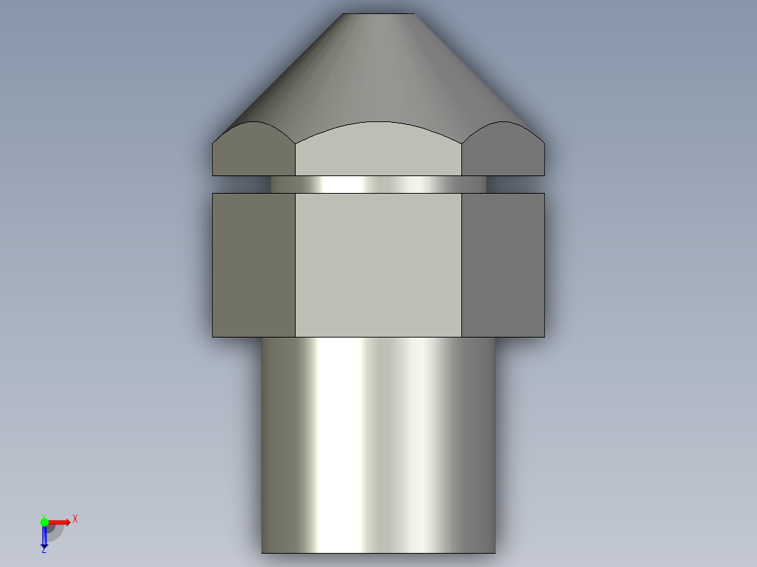 窄角射流喷嘴2分-15-304-博利喷雾-Z002俯视图