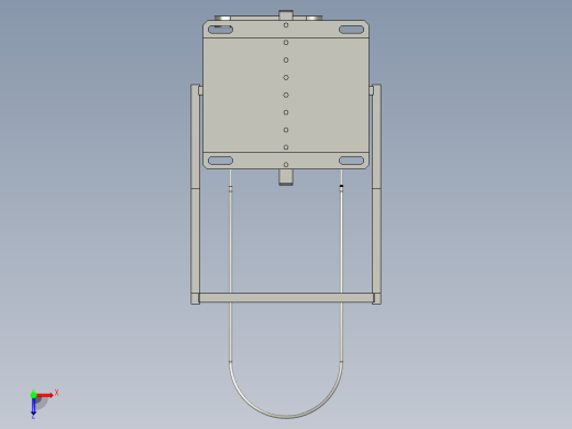 2018SOLIDWORKS1204切铜箔底架俯视缩略图