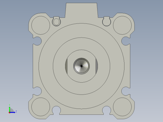 CDQ2B40-30DCZ-M9P(0_0_0)气缸左视缩略图