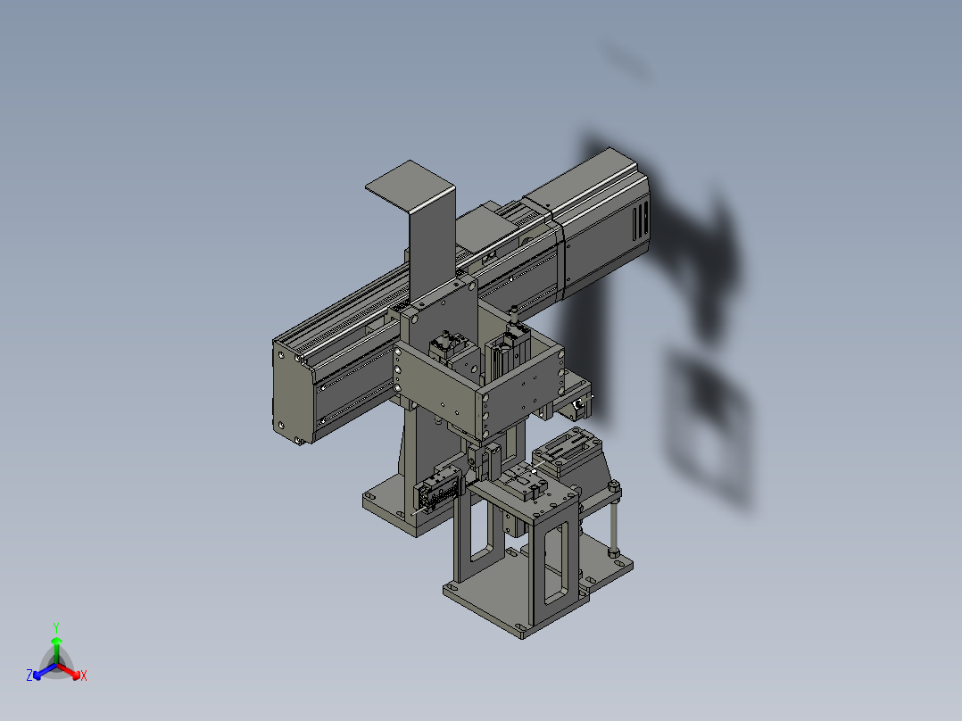 弹簧组装上料总成主视图