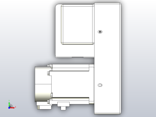 皮带直线轴半封闭可选导轨TPA-HNB-65S-90-L2800-RP-Y-P20-N3前视缩略图
