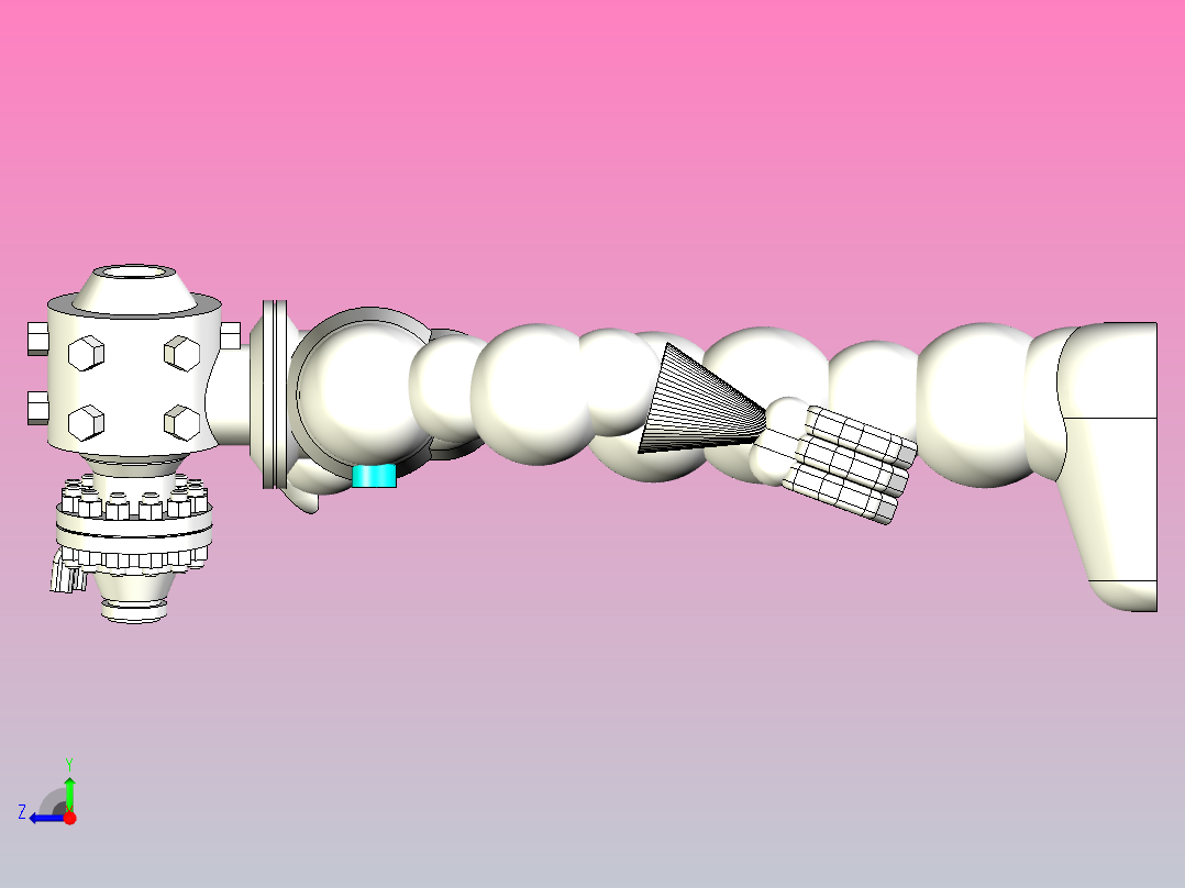 抓取机器人12快照8右视图