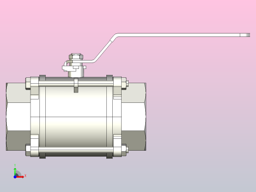 全通径1000PSI不锈钢球阀_内螺纹DN50前视缩略图