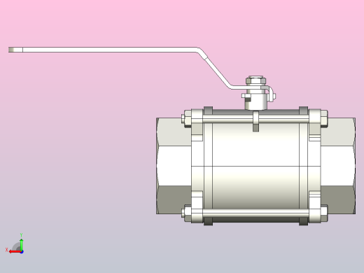 全通径1000PSI不锈钢球阀_内螺纹DN50后视缩略图