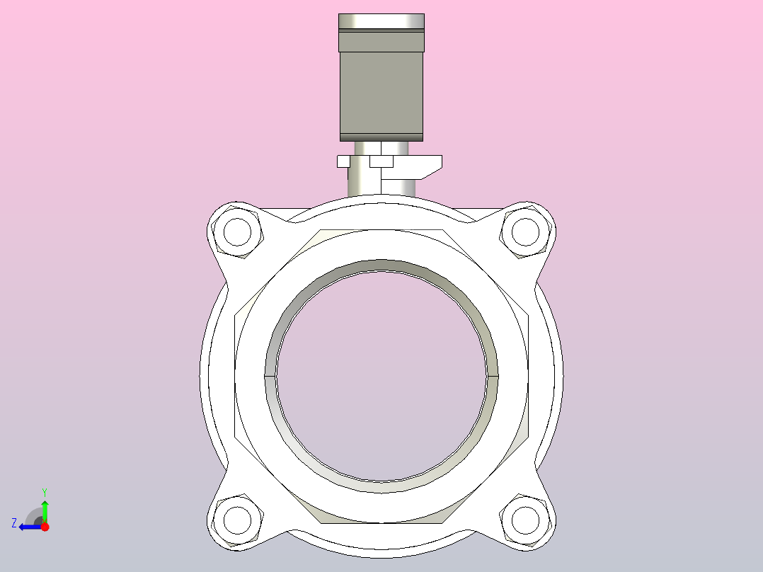 全通径1000PSI不锈钢球阀_内螺纹DN50右视图