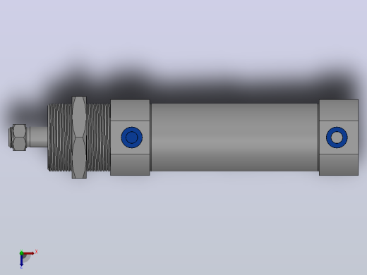 MI气缸U型[40-40-U]俯视缩略图