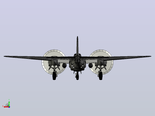 martin-b-26-marauder飞机后视缩略图