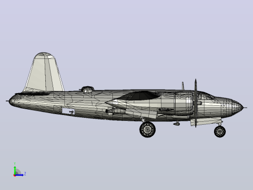 martin-b-26-marauder飞机左视缩略图
