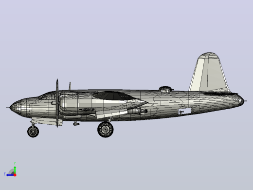 martin-b-26-marauder飞机右视缩略图