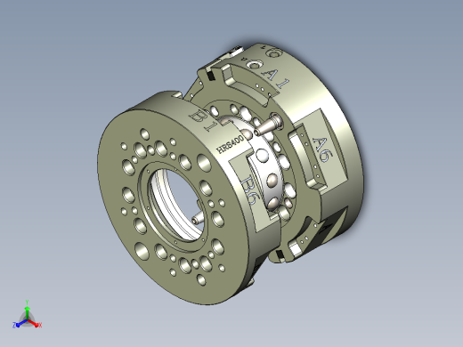 400kg机器人快换盘