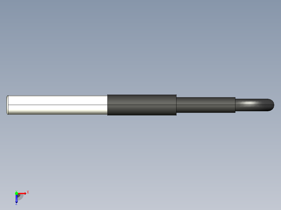 DS18B20温度传感器俯视图