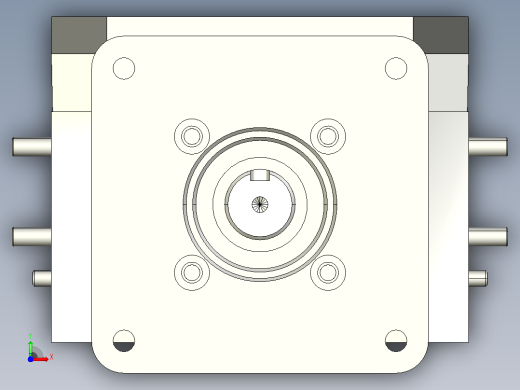 MK1MT-100GF-W320-C1齿形带中间双驱动前视缩略图