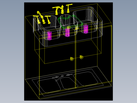 室内家具及植物三维模型七-CU020