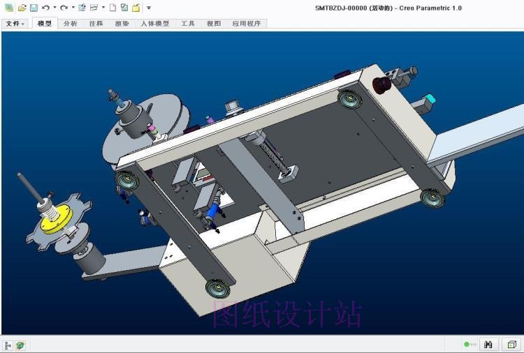 SMT编带机半自动编带包装机 3D模型素材文件