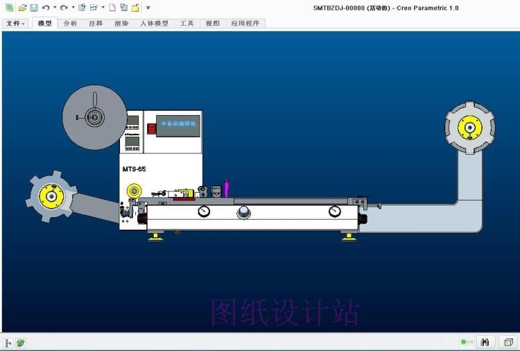SMT编带机半自动编带包装机 3D模型素材文件