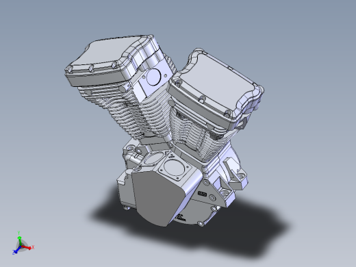 在电机哈雷风格EVO96
