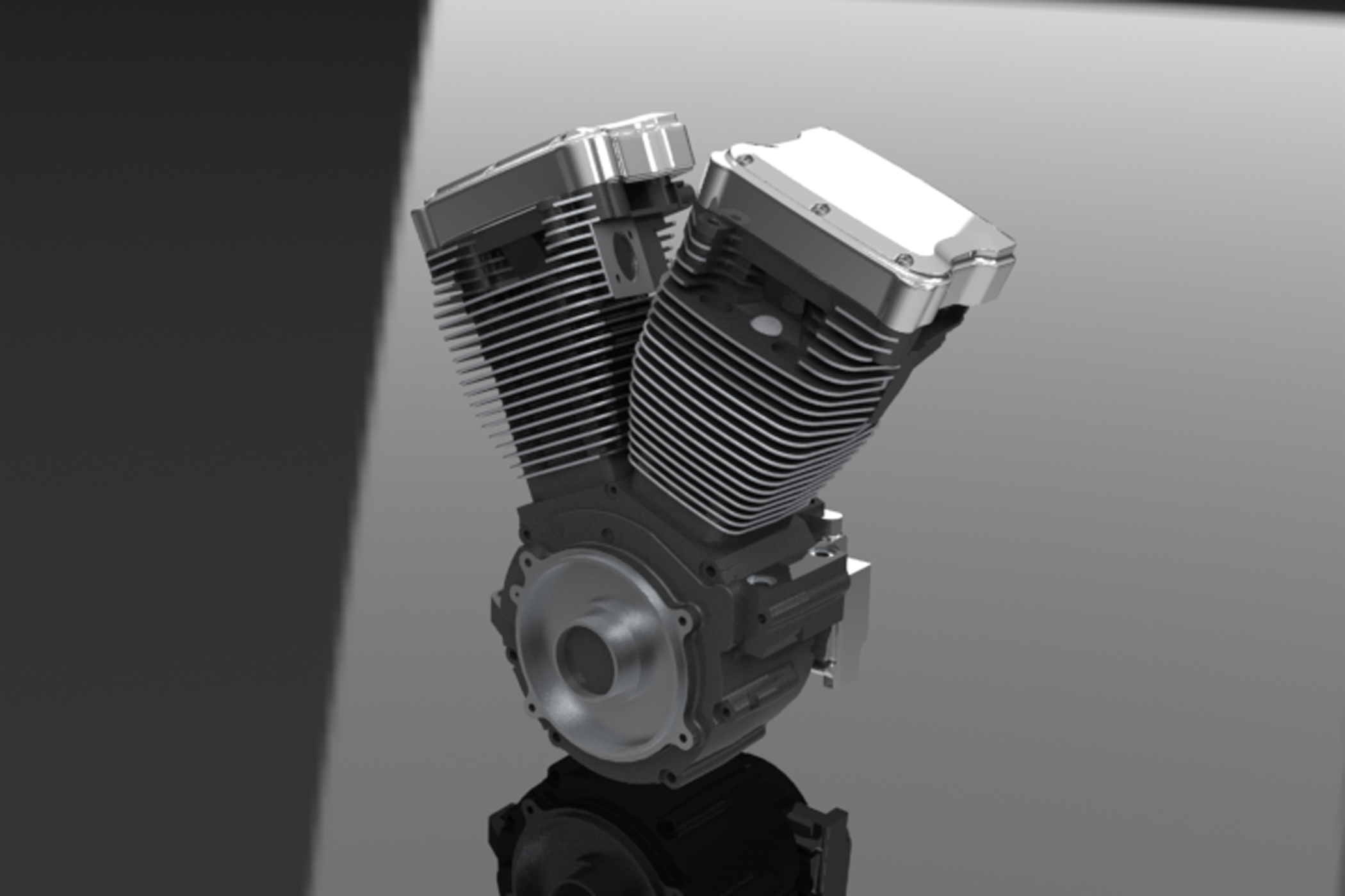 在电机哈雷风格EVO96