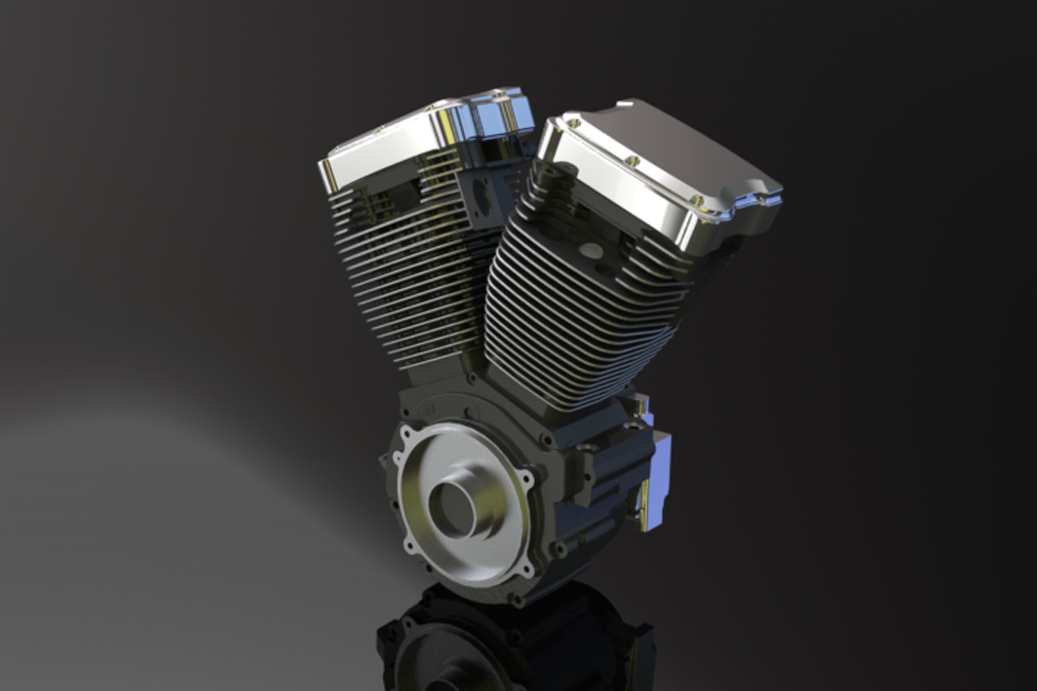 在电机哈雷风格EVO96