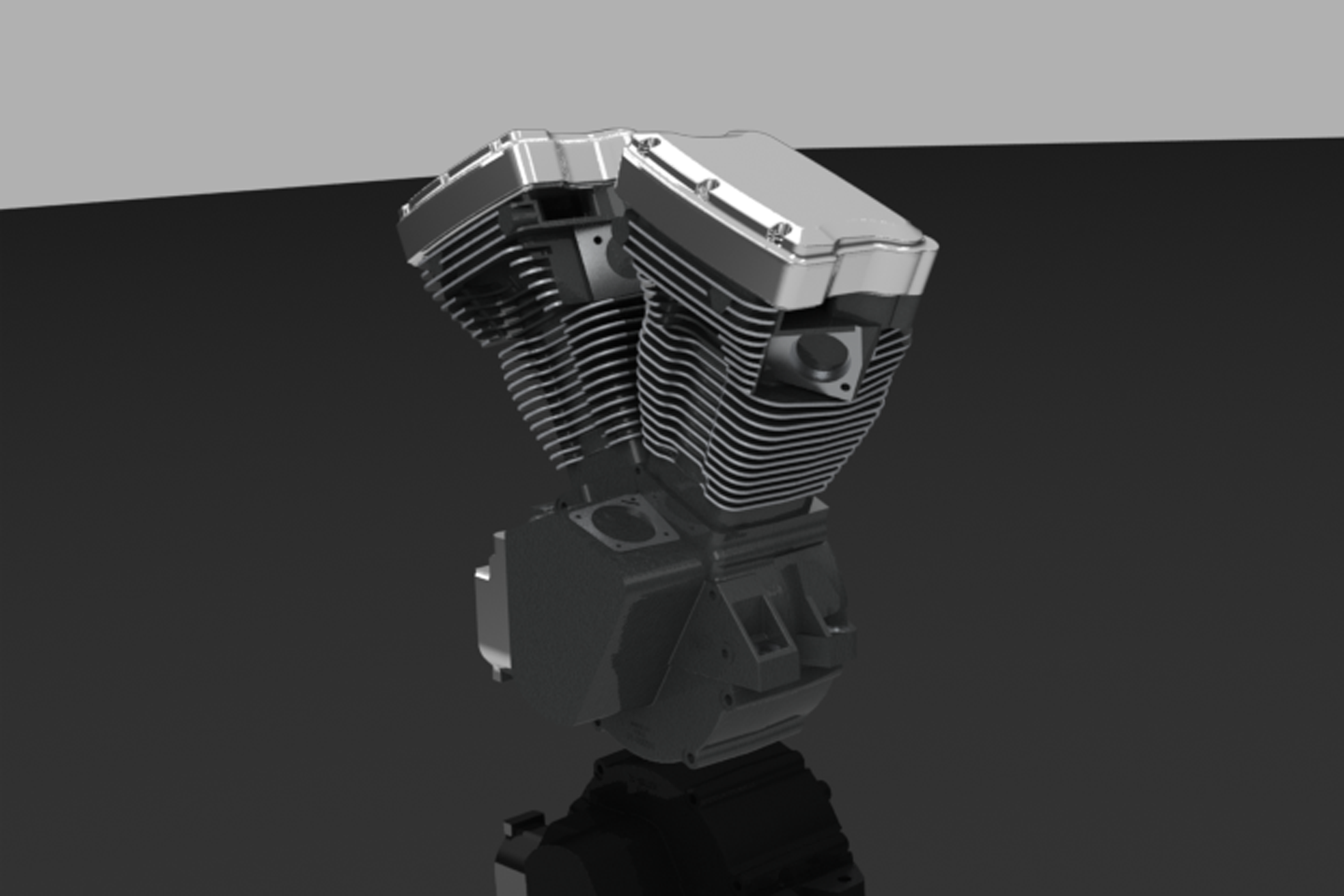 在电机哈雷风格EVO96