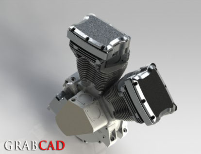 在电机哈雷风格EVO96