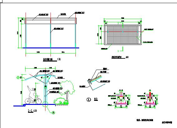 b1900 门头钢结构铝板玻璃雨棚雨篷地下车