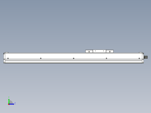 Toyo东佑达直线模组-ECH12-450-M-A2左视缩略图
