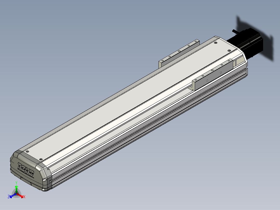 Toyo东佑达直线模组-ETH14-500-BC-200W-A2主视图