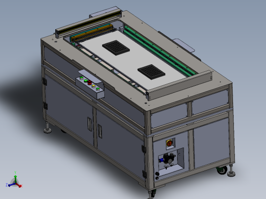 玻璃门自动组装机