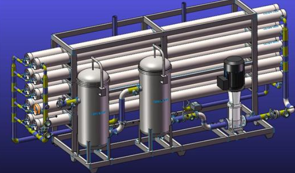 水处理设备65吨RO主机