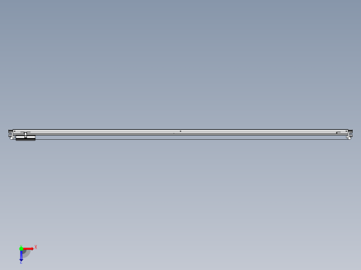 威洛博VL系列直线电机模组-VL17E2-S2550俯视缩略图