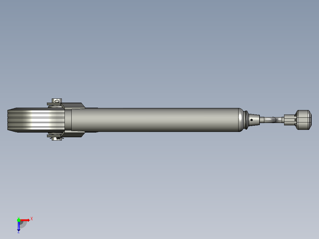48毫米赛马轮拖车拖车俯视图
