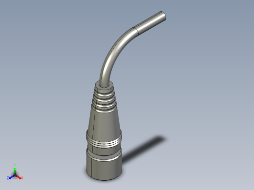 基恩士PX-10C(P)_connector_2_kc图纸模型