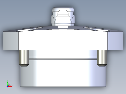 KOSMEKSFH3150-G多系列多零件图纸模型前视缩略图
