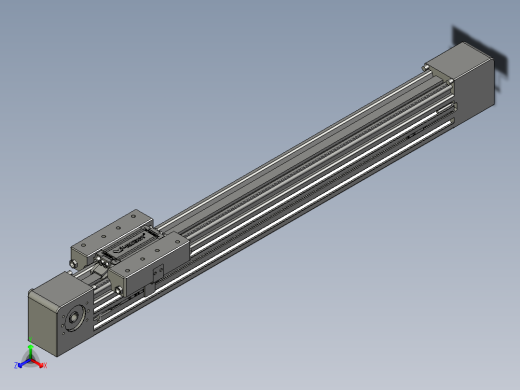 威洛博直线电机模组EB4-L80-S350-光轴