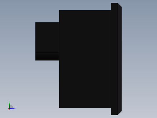 嵌入式插座左视缩略图