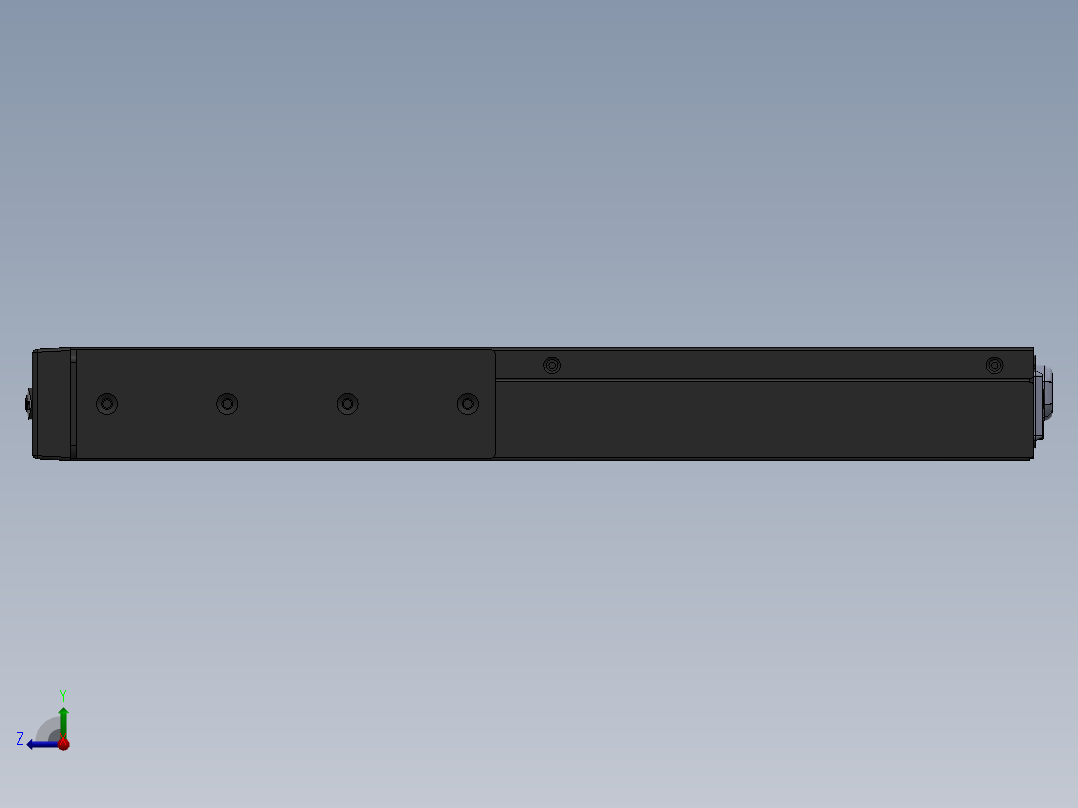 19英寸机架式UPS右视图