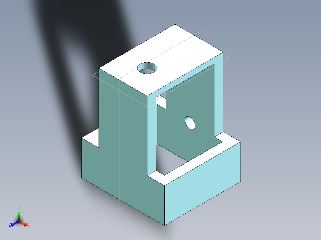 S11 基座正等轴测图