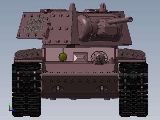 KV-1重型坦克左视缩略图