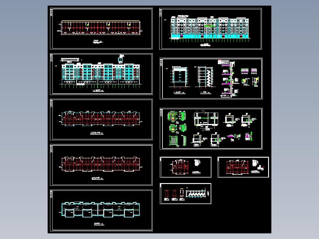 某小区住宅楼建筑施工图