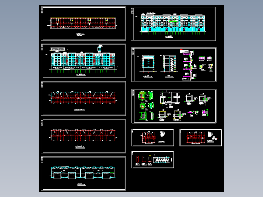 某小区住宅楼建筑施工图