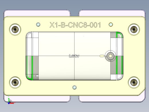 X1-笔记本CNC工装夹具三维模型CNC8-0314前视缩略图