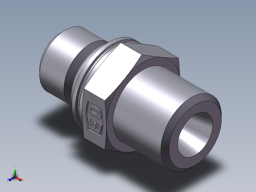公制螺纹O圈密封、1DH-14-12