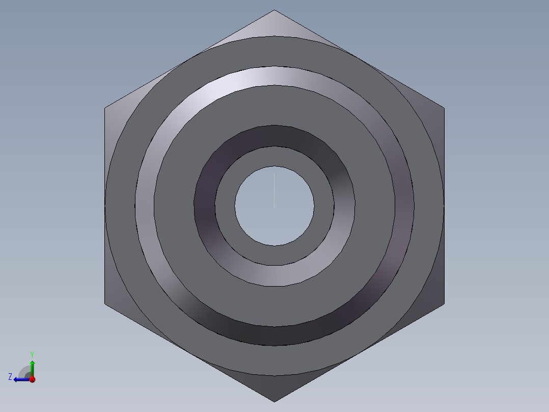 公制螺纹O圈密封、1DH-14-12右视图