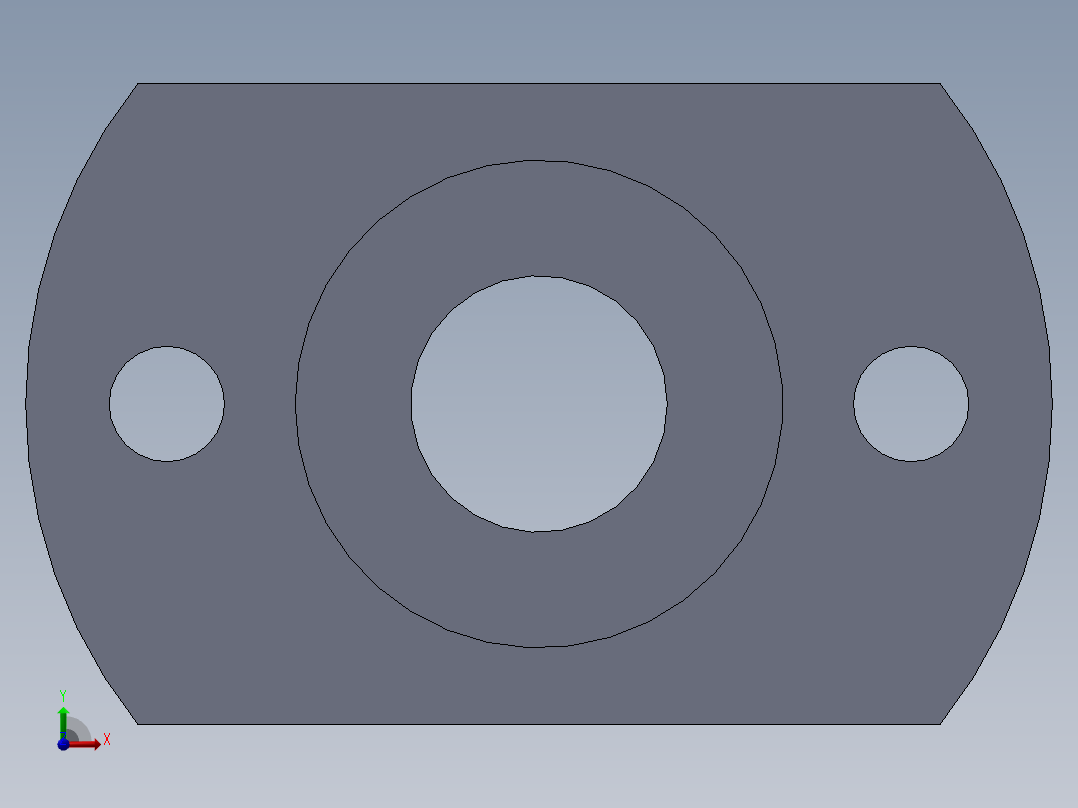 直线轴承LMH10UU(10X19X29)01前视图