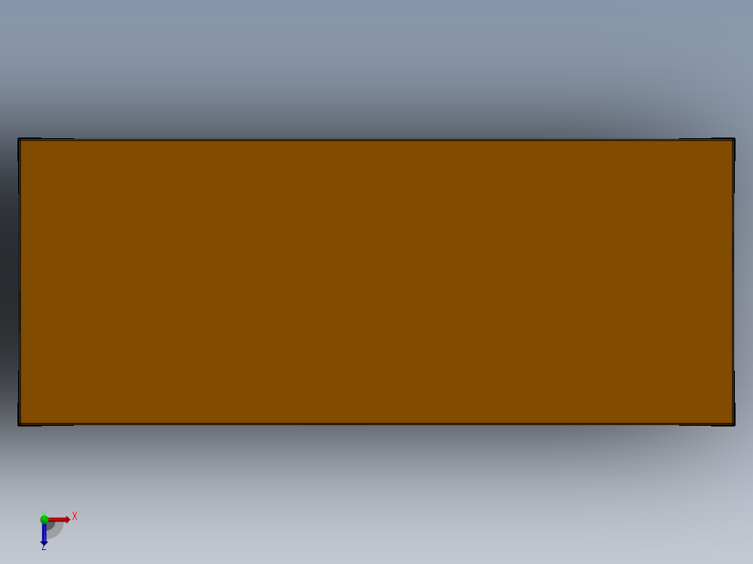 储物架 置物架 钣金货架俯视图