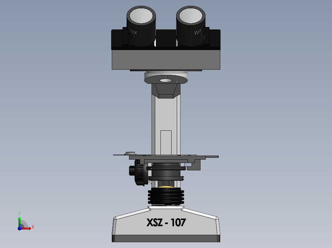 显微镜(7)前视图
