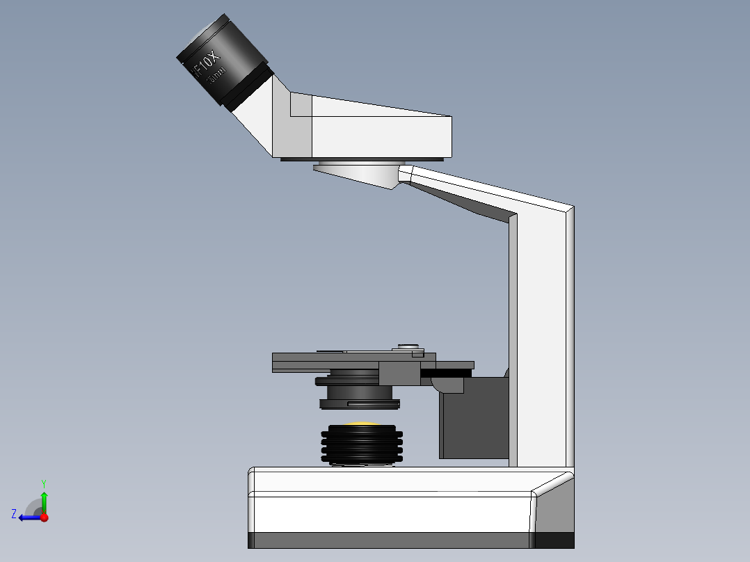 显微镜(7)右视图