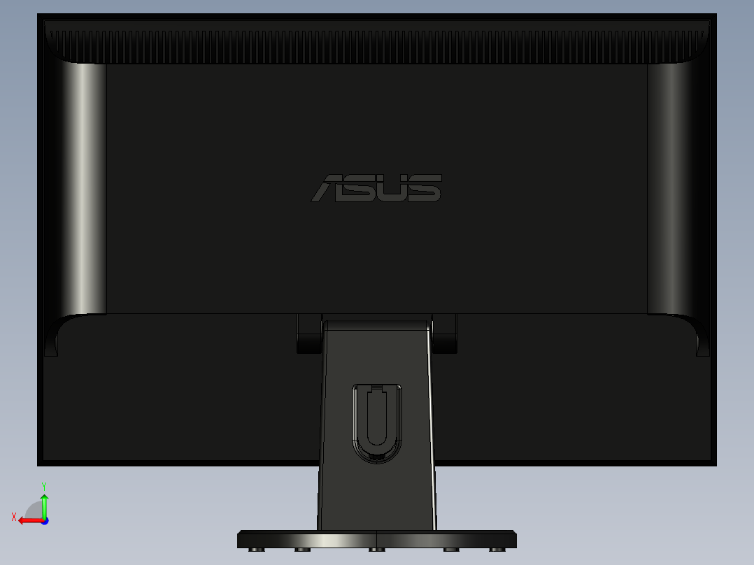 显示器、显示屏(35)后视图